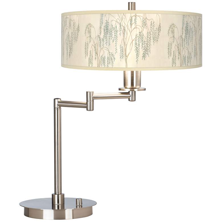 Weeping Willow Giclee CFL Swing Arm Desk Lamp