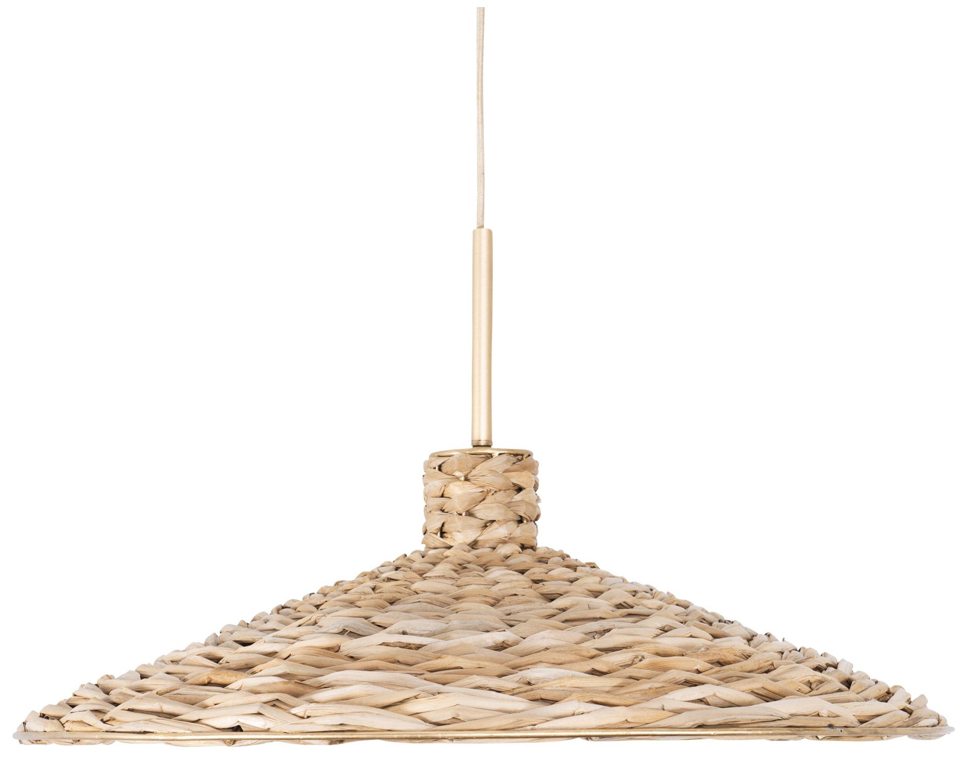 Varaluz Hilton Head 5-lt Large Pendant - French Gold/natural Seagrass