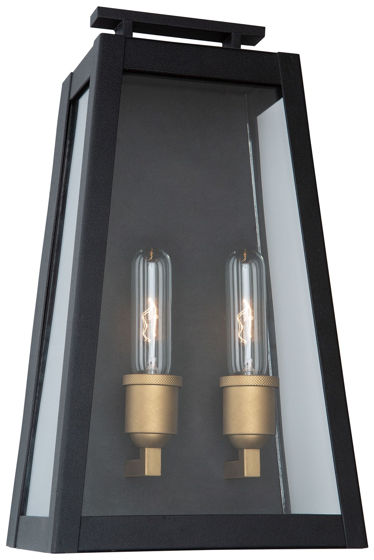 Artcraft Charlestown Medium Outdoor 2 Light Black