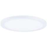 Maxim Wafer 5 1/2&quot; Wide Round White LED Outdoor Ceiling Light