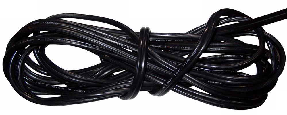 100-Foot Long Landscape Light Cable for Low Voltage Systems