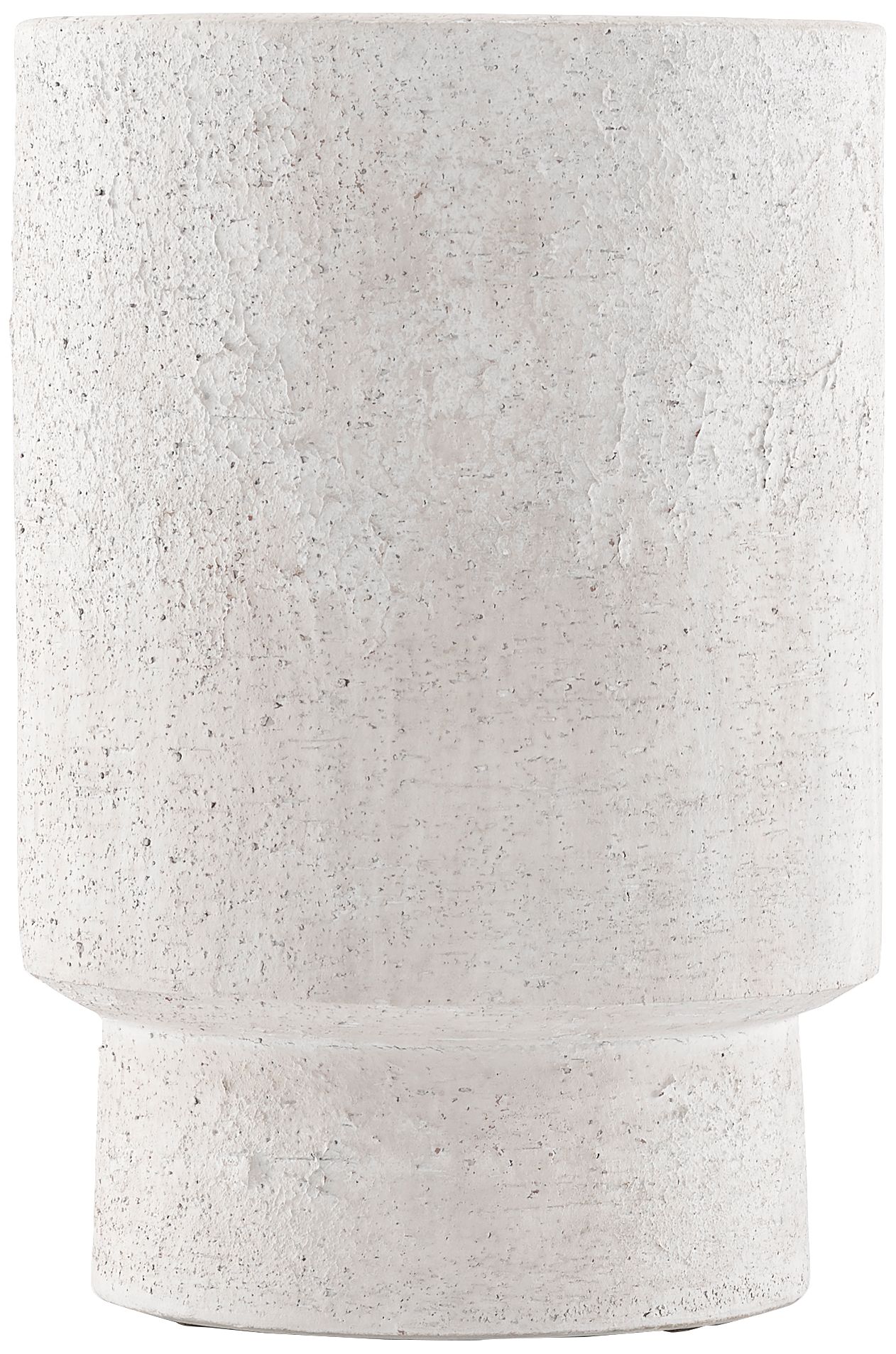 Currey and Company Tambora Ivory 16 1/4"H Terracotta Vase