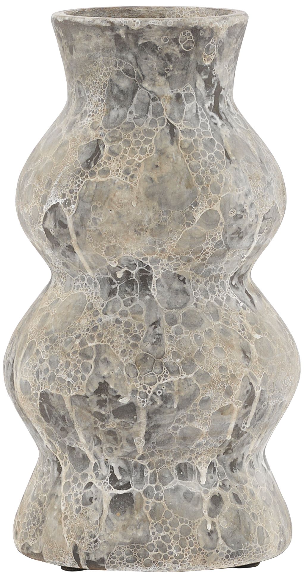 Phonecian Cobblestone 12 1/4"H Terracotta Decorative Vase