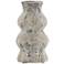 Phonecian Cobblestone 12 1/4"H Terracotta Decorative Vase