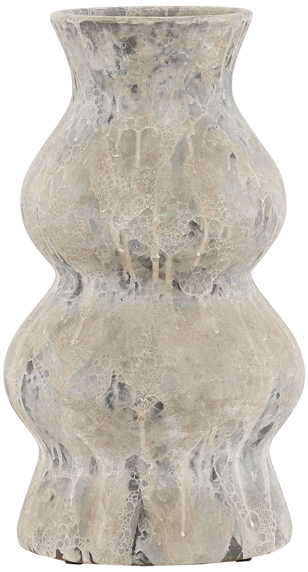 Phonecian Cobblestone 16" High Terracotta Decorative Vase
