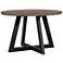 Viva 47 1/4" Wide Round Sundried Ash Wood Dining Table
