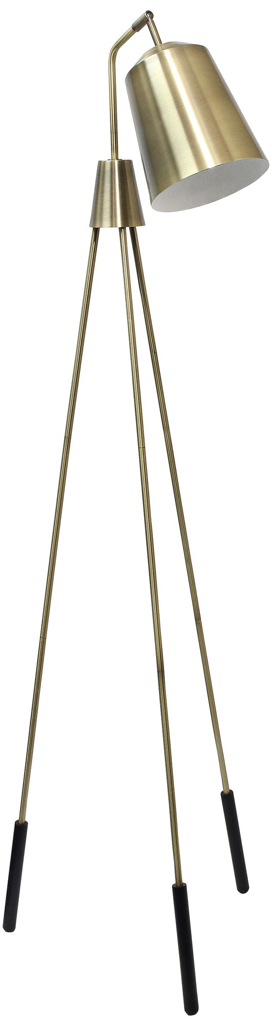 Lalia Antique Brass Tripod Floor Lamp 89E25 Lamps Plus
