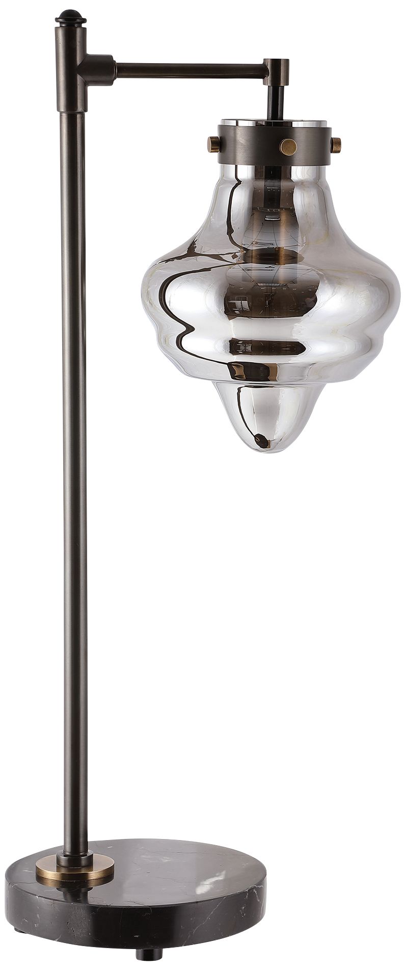 Uttermost Hawking Dark Oxidized Bronze Metal Desk Lamp 89G33 Lamps