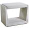 Uttermost Cabana Rustic Whitewashed Wood Small Bench