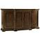Kingsport 75 1/2" Wide Medium Oak 4-Door Wood Buffet