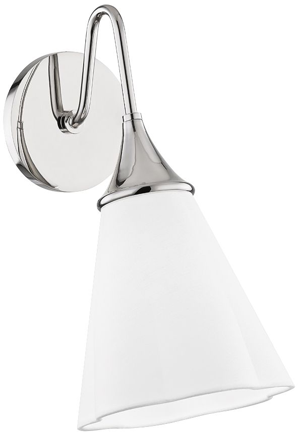 Mitzi Mara 13 3/4" High Polished Nickel Wall Sconce