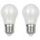 2-Pack 60W Equivalent Frosted 5W LED Standard A15 Bulb