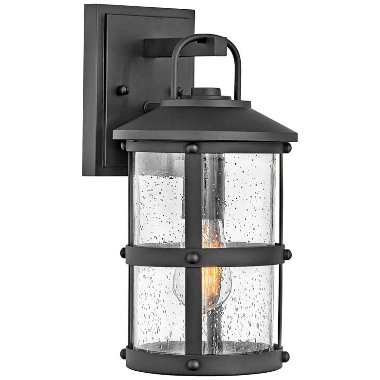 Hinkley Lakehouse 14 1/2&quot; High Black Outdoor Wall Light