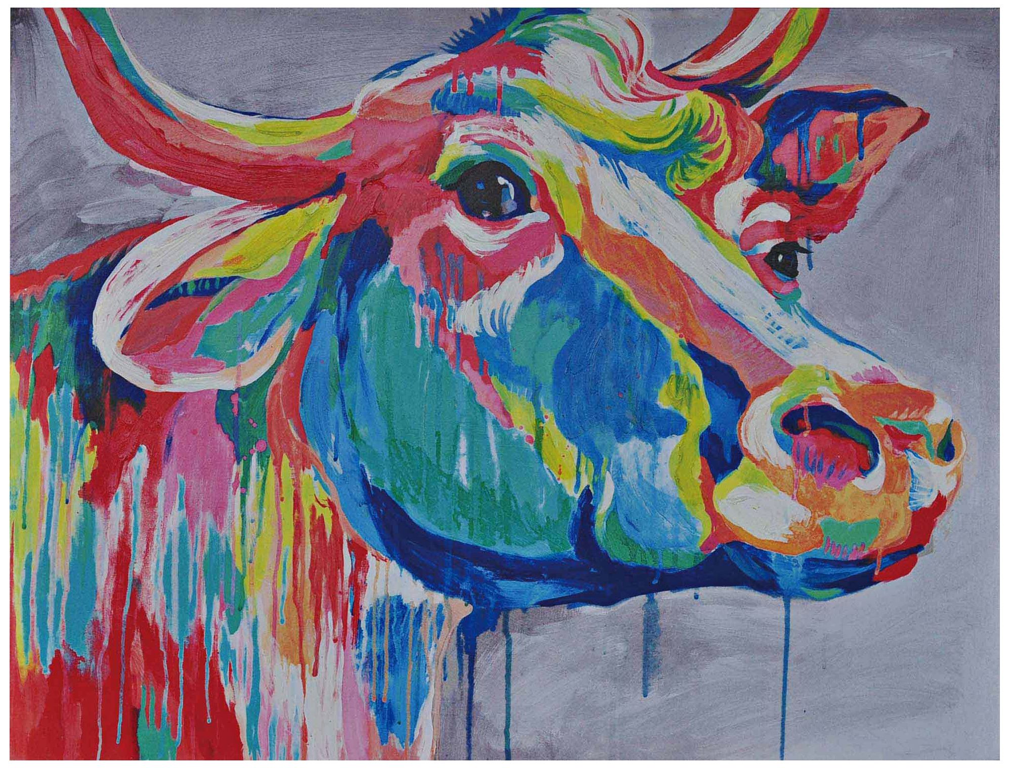 Crestview Collection Big Ed 40" Wide Canvas Wall Art