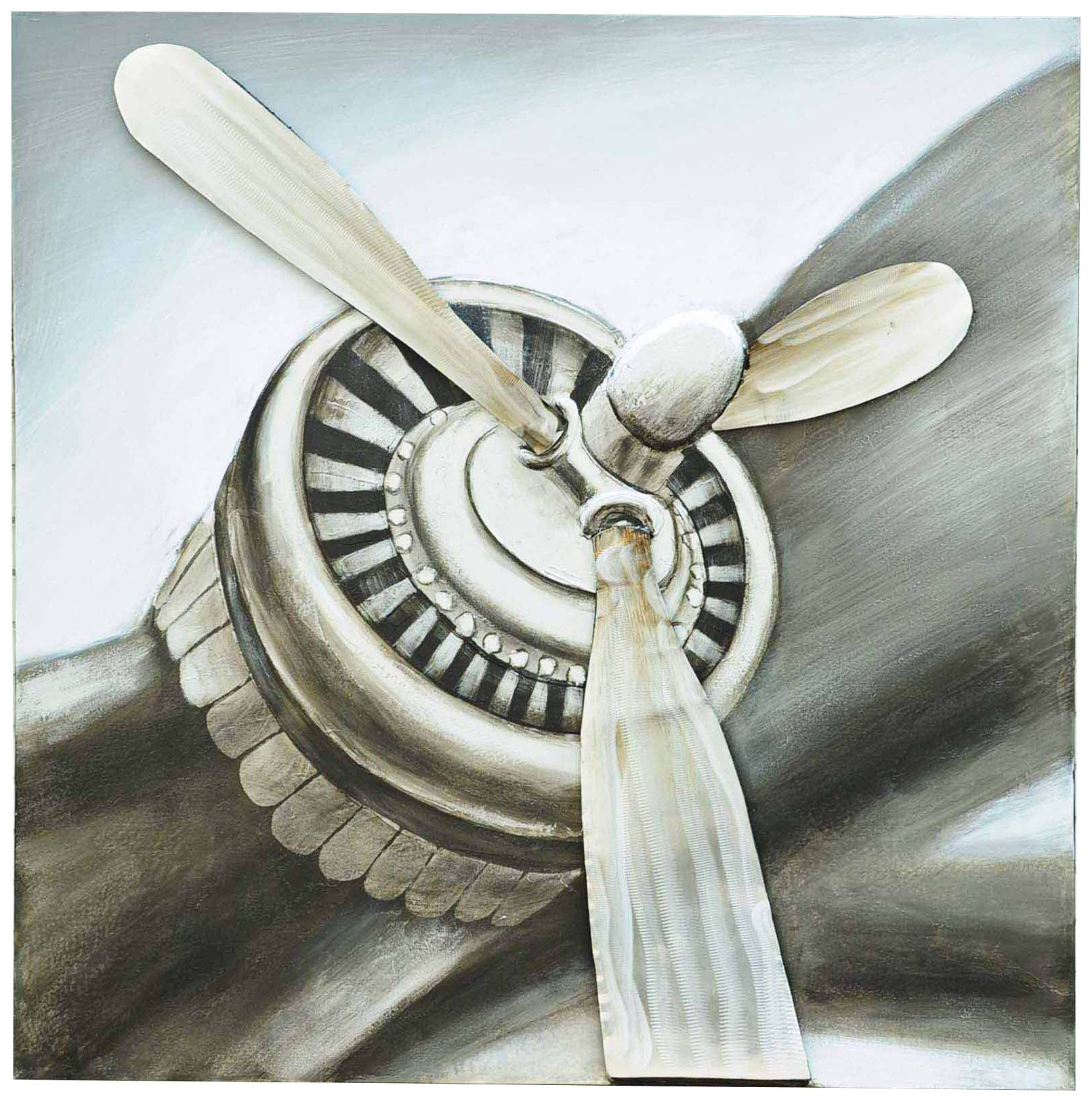 Crestview Revved Up II 39 1/2" Square Canvas Wall Art