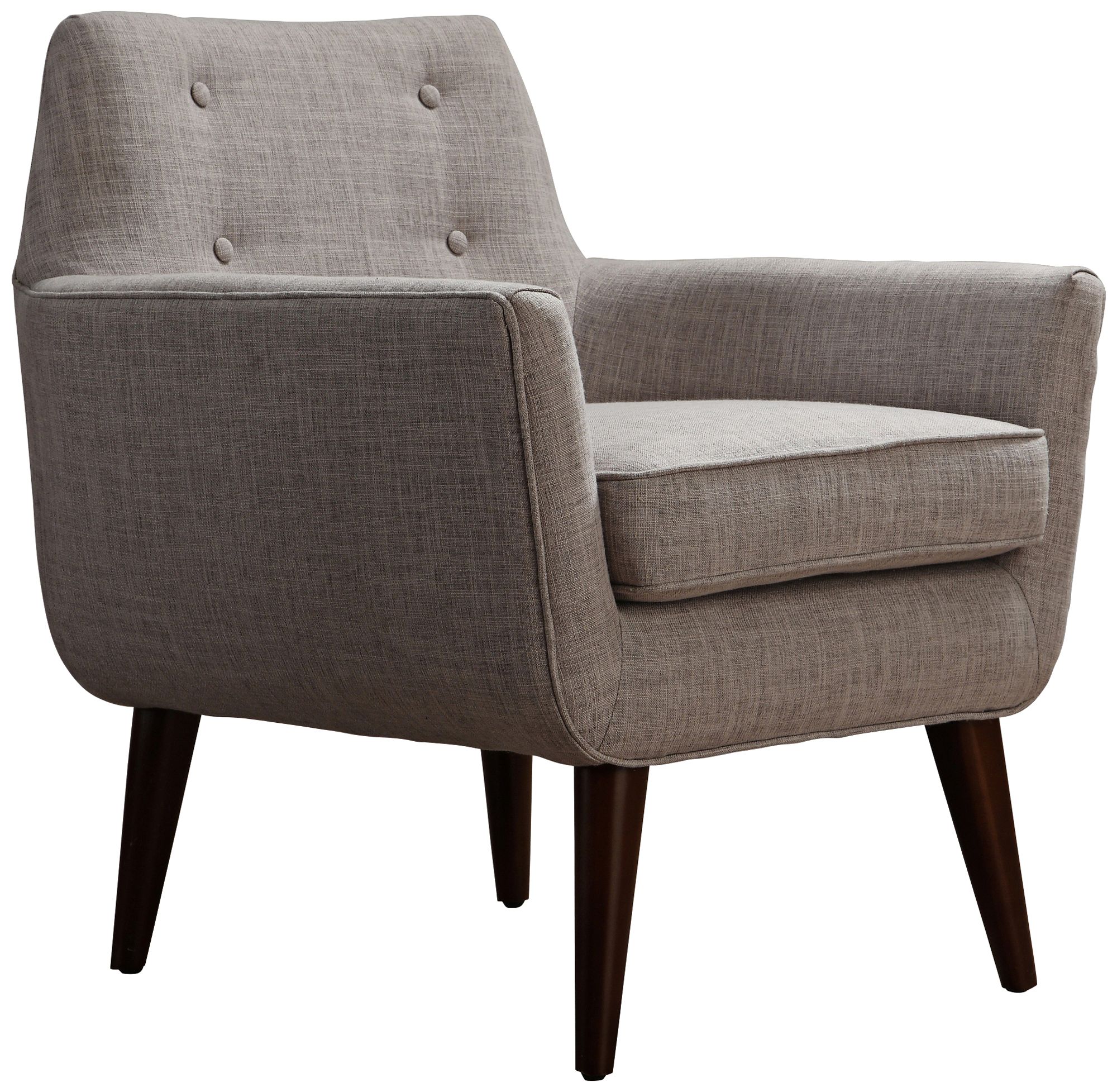 Clyde Beige Linen Armchair 8C384 Lamps Plus