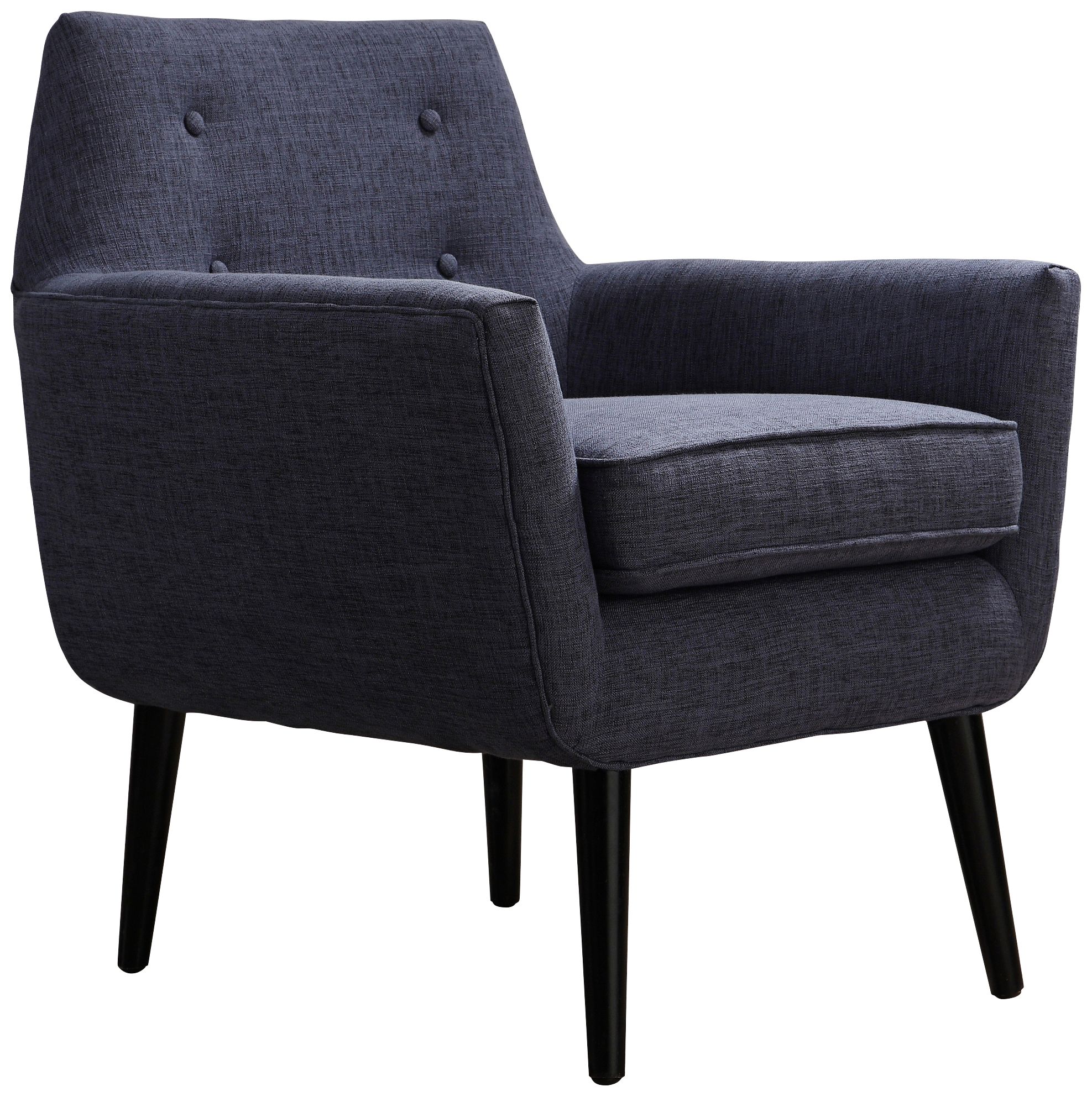 Clyde Navy Linen Armchair – Comfortable, Stylish Living Room Seat