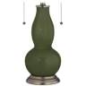 Secret Garden Gourd-Shaped Table Lamp with Alabaster Shade