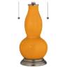 Carnival Gourd-Shaped Table Lamp with Alabaster Shade