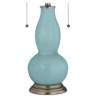 Raindrop Gourd-Shaped Table Lamp with Alabaster Shade