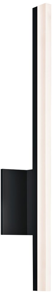 Stiletto 23 3/4"H Satin Black Dimmable LED Wall Sconce