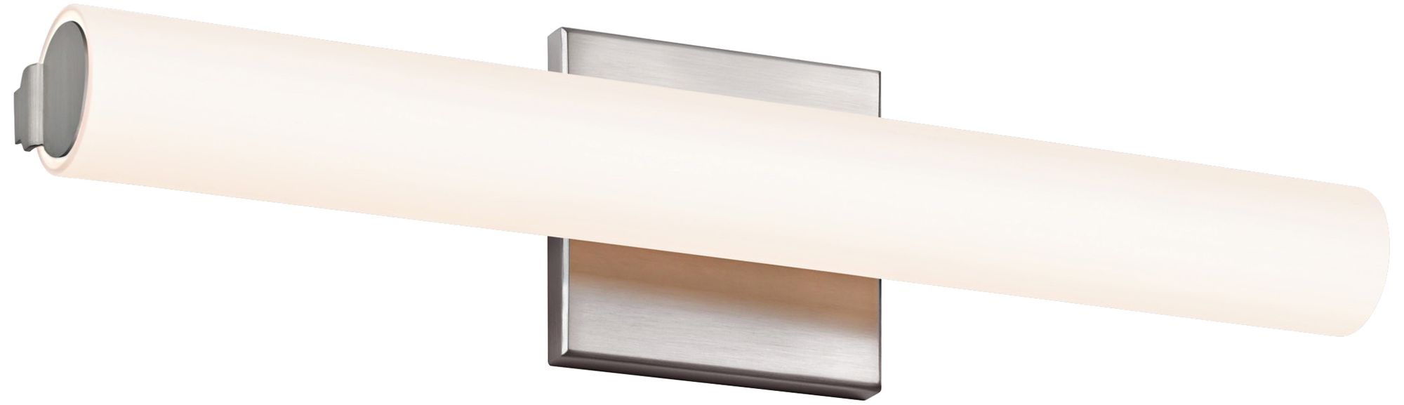 Sonneman Tubo Slim 18" Wide Satin Nickel LED Bath Light