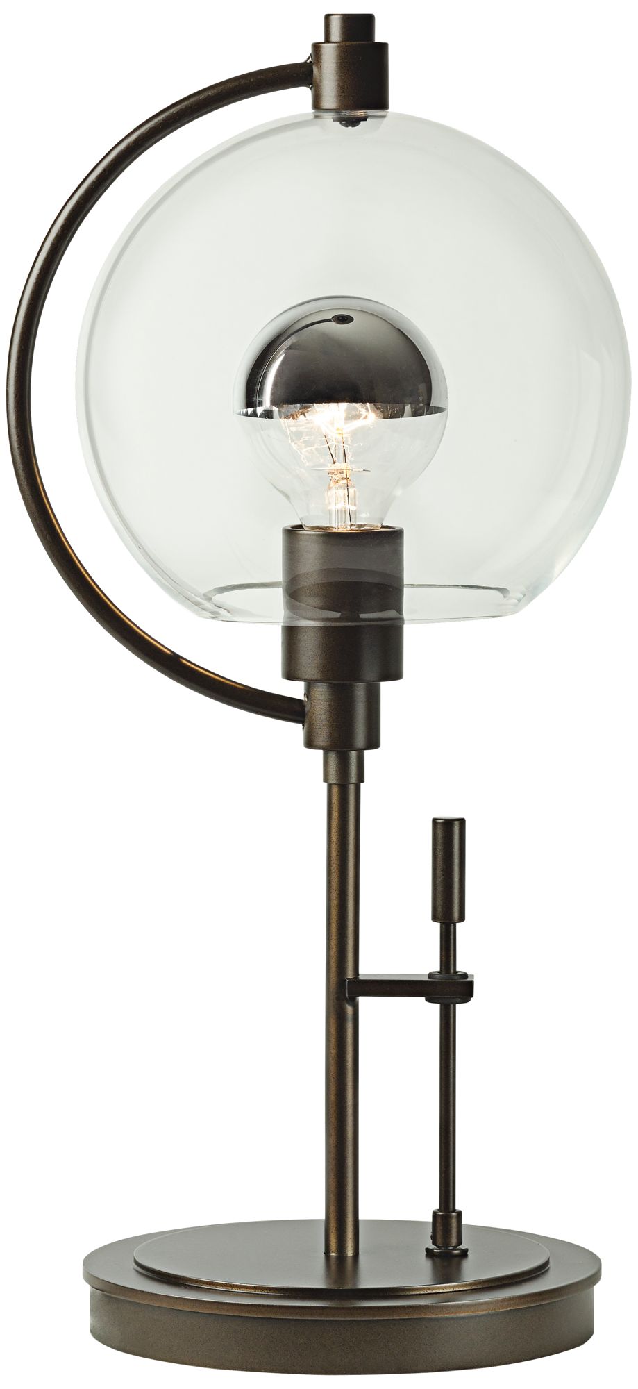 Hubbardton Forge Pluto Bronze Metal Accent Table Lamp