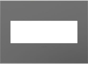 Legrand Magnesium Plastic 3-Gang Wall Plate