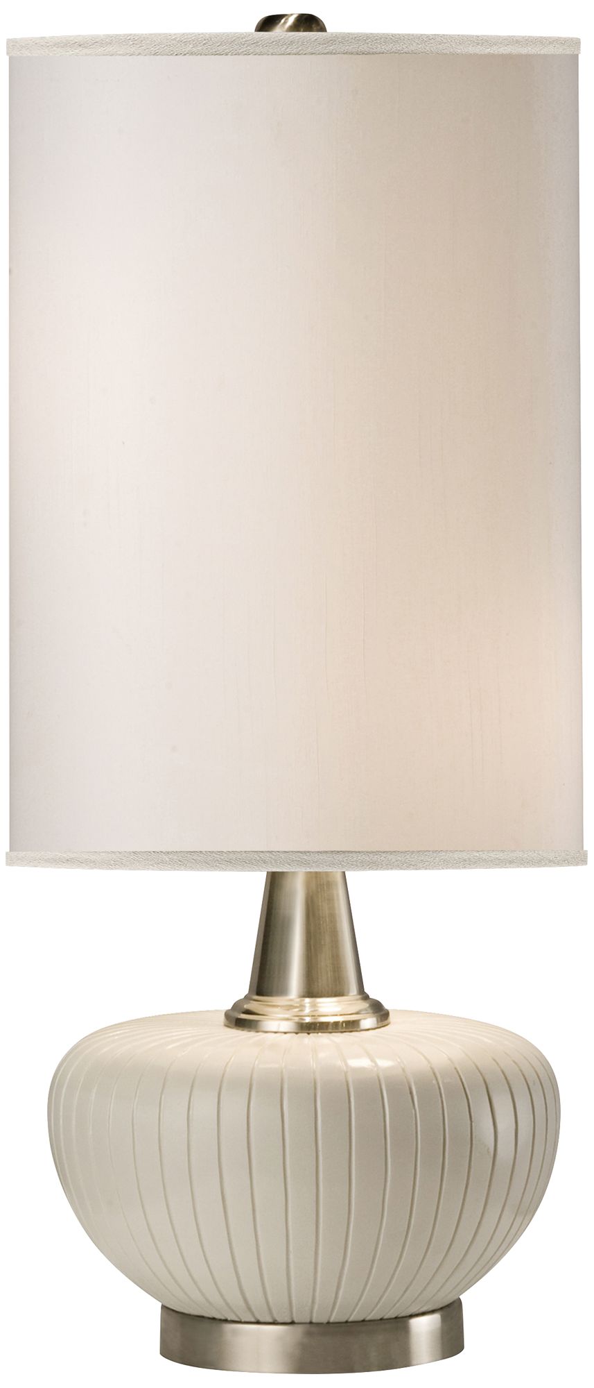 Thumprints Blanco White Table Lamp