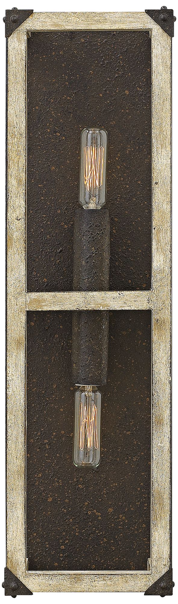 Fredrick Ramond Emilie 20" High Iron Rust Wall Sconce