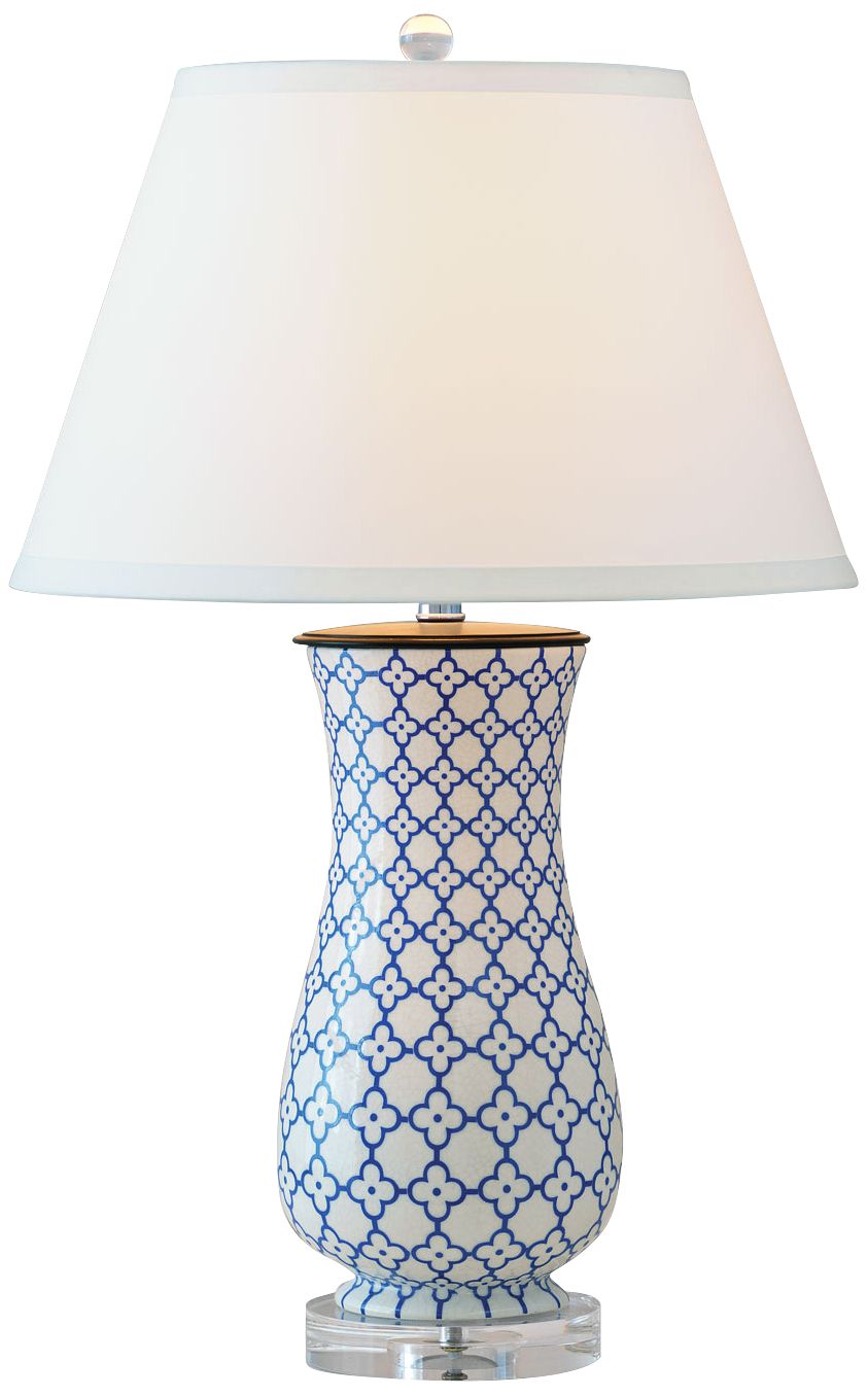 Port 68 Clover Hand-Painted Porcelain Table Lamp