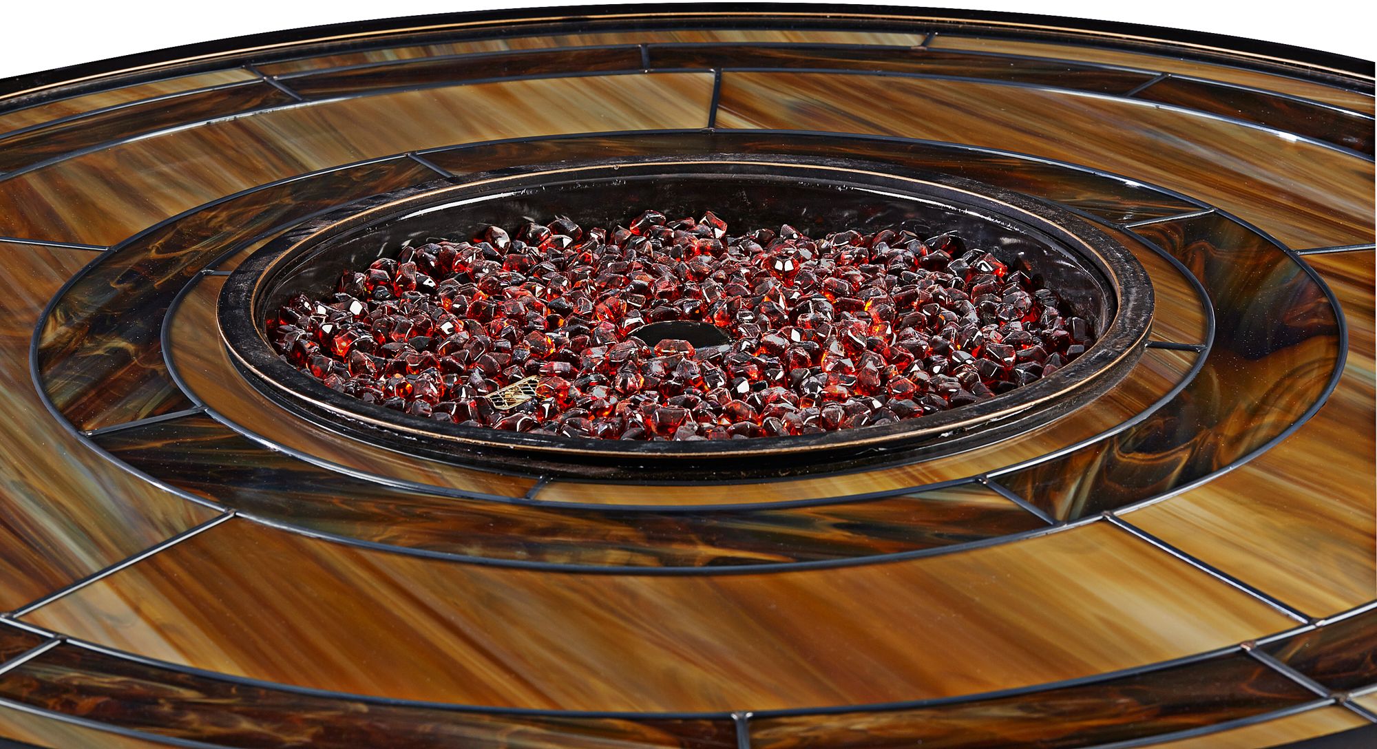 Red Glass Firepit Beans - 16 Pound Bag
