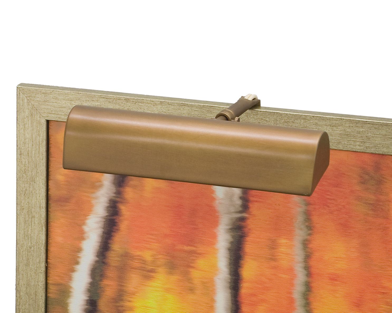 Classic Traditional 9" Wide Weathered Brass Picture Light