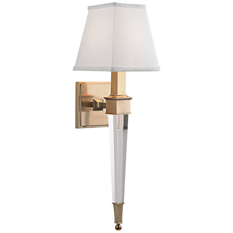 Hudson Valley Ruskin 20 1/2" High Aged Brass Wall Sconce ... Hudson Valley Ruskin 20 1/2" High Aged Brass Wall Sconce ... on Aged Brass Wall Sconce id=29215