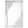 Tryon Silver 25" x 38" Beveled Wall Mirror