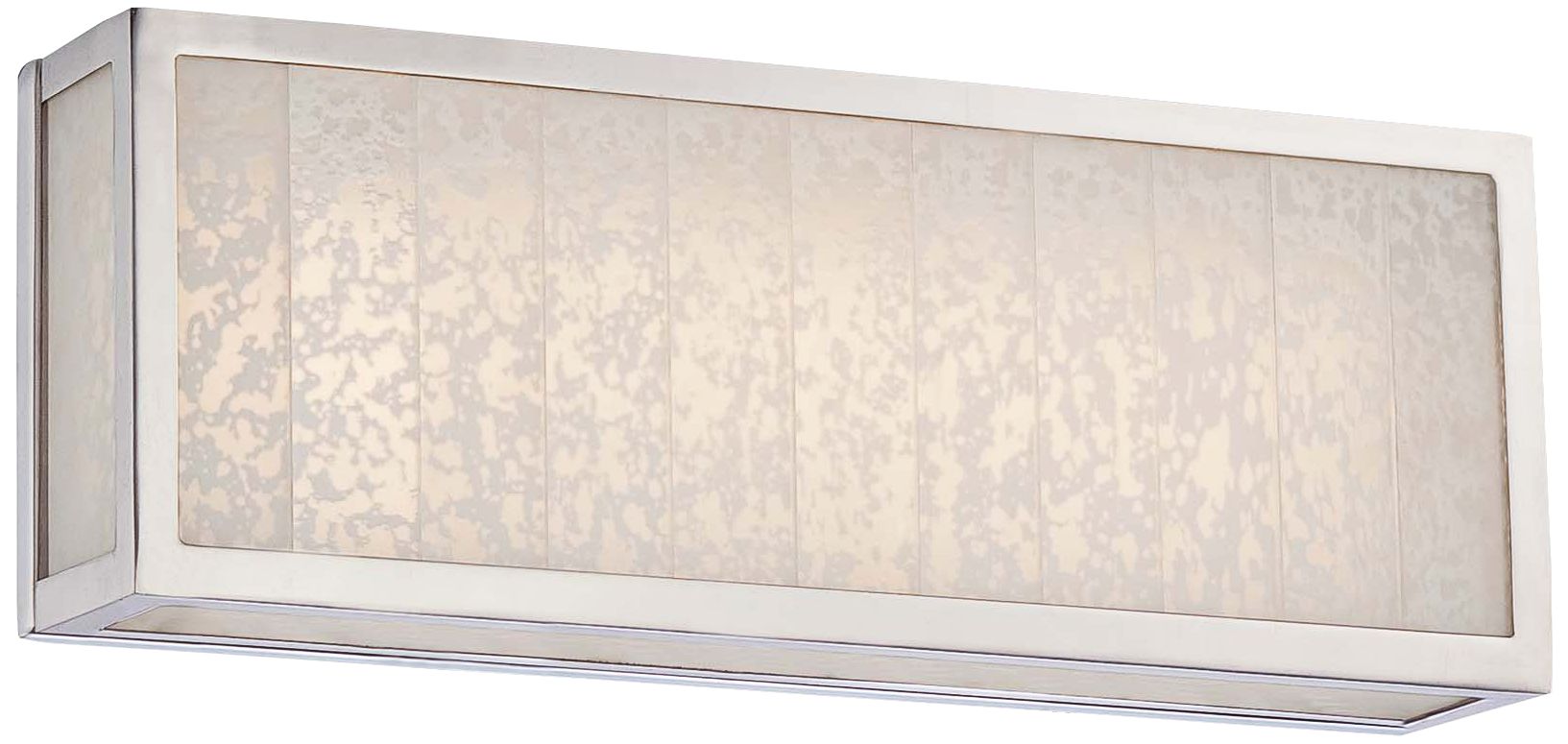 Lake Frost 16"W Polished Nickel LED Bath Light