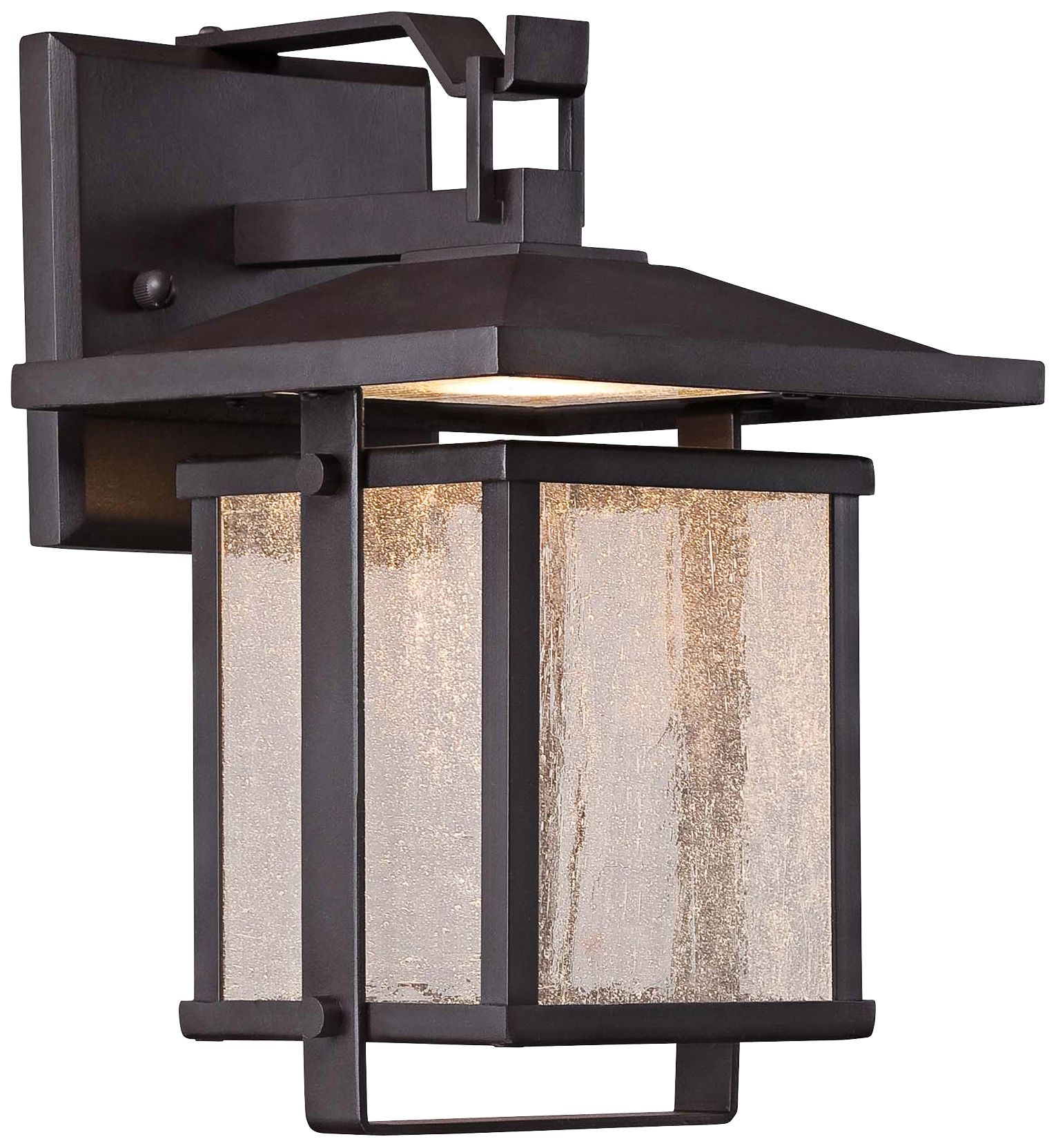 Hillsdale 14" High Dorian Bronze LED Outdoor Wall Light