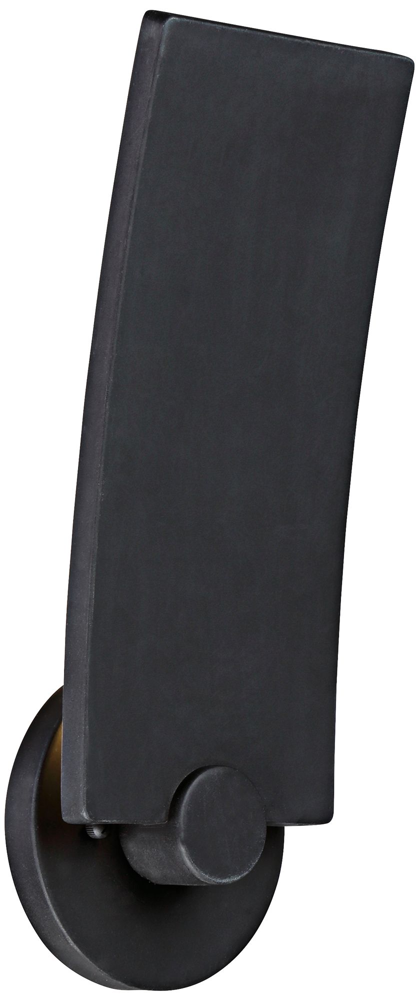 George Kovacs Flipout 14"H Black LED Outdoor Wall Light