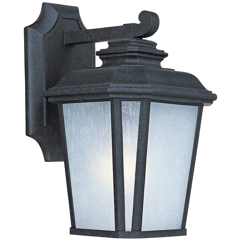Maxim Radcliffe 11 1/4&quot;H Black Oxide Outdoor Wall Light
