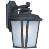 Maxim Radcliffe 14 1/2&quot;H Black Oxide Outdoor Wall Light