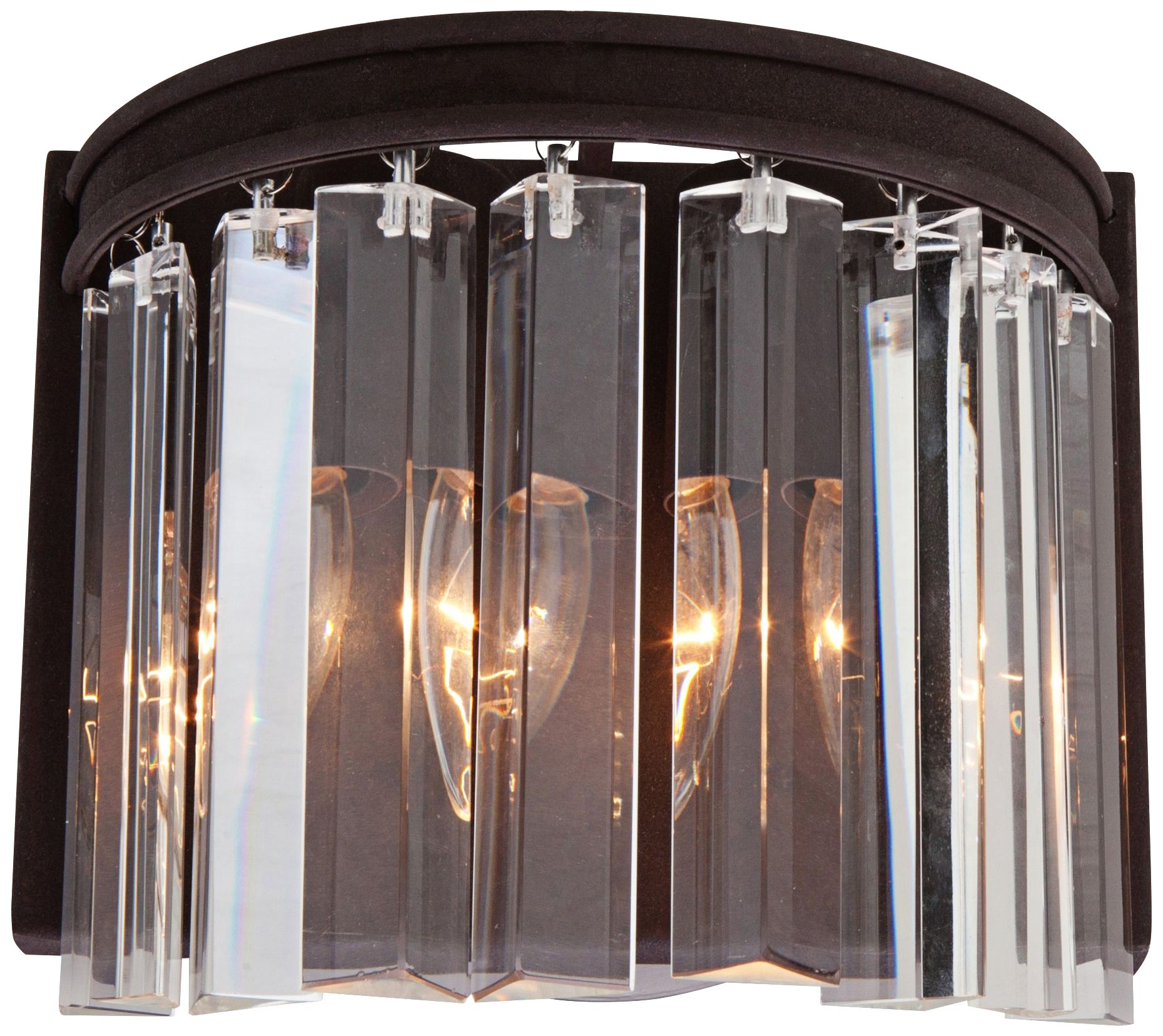 Artcraft El Dorado 6 3/4" High Java Brown Wall Sconce