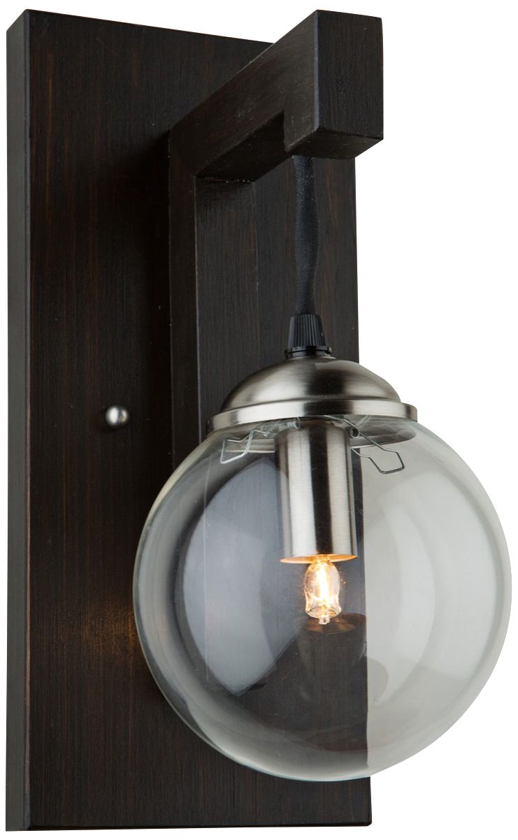 Artcraft Espresso Brown 12" High Wall Sconce