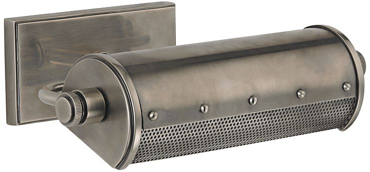 Hudson Valley Gaines 11" Wide Olde Nickel Picture Light