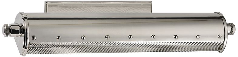 Hudson Valley Gaines 18 1/4" Wide New Nickel Picture Light
