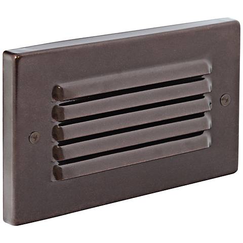 light step louvered outdoor horizontal bronze indoor led lampsplus lighting landscape