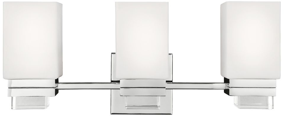 Feiss Maddison 21 3/4" Wide Polished Nickel Bath Light