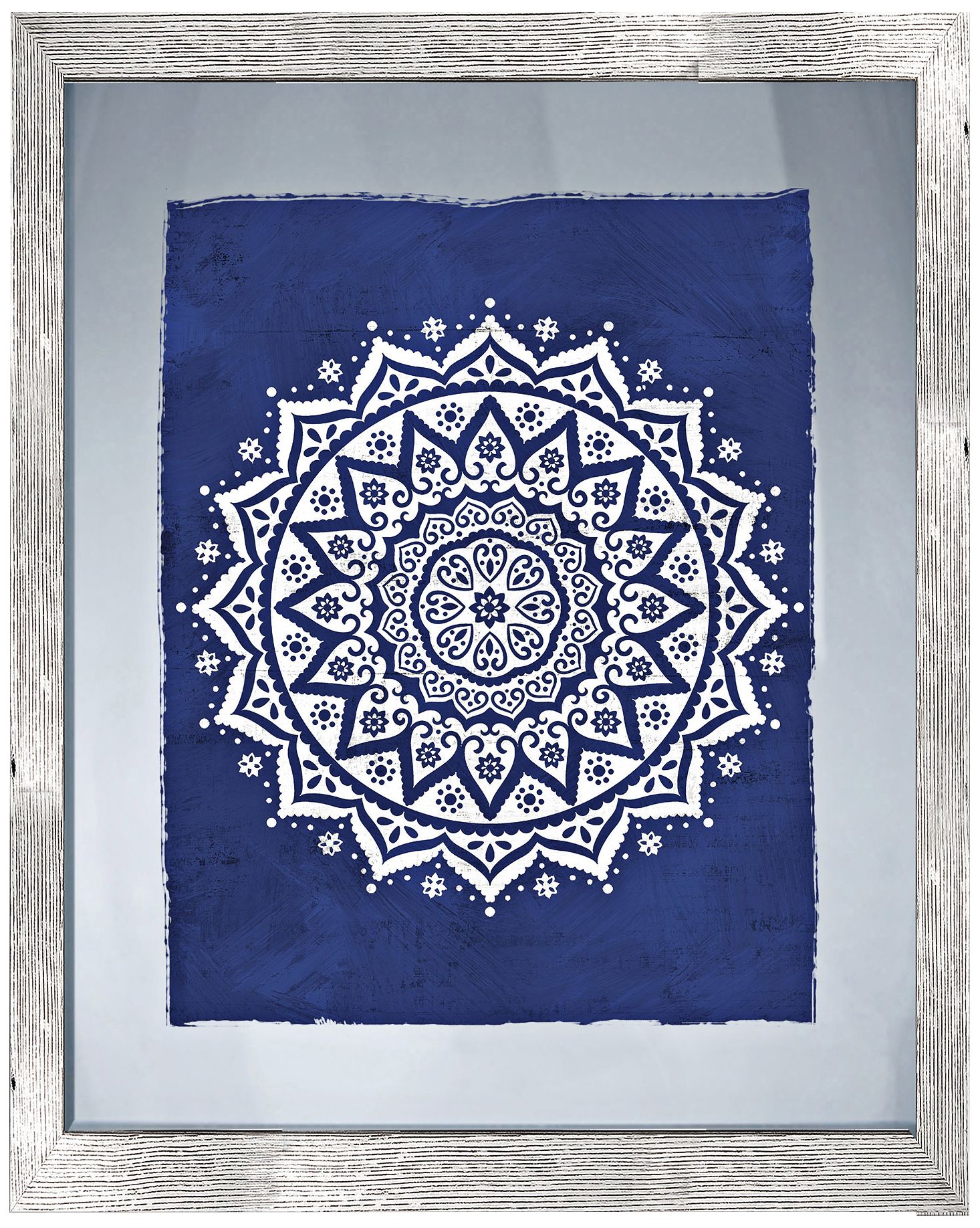 Boho Pattern I 26" High Framed Giclee Wall Art 8N450 Lamps Plus