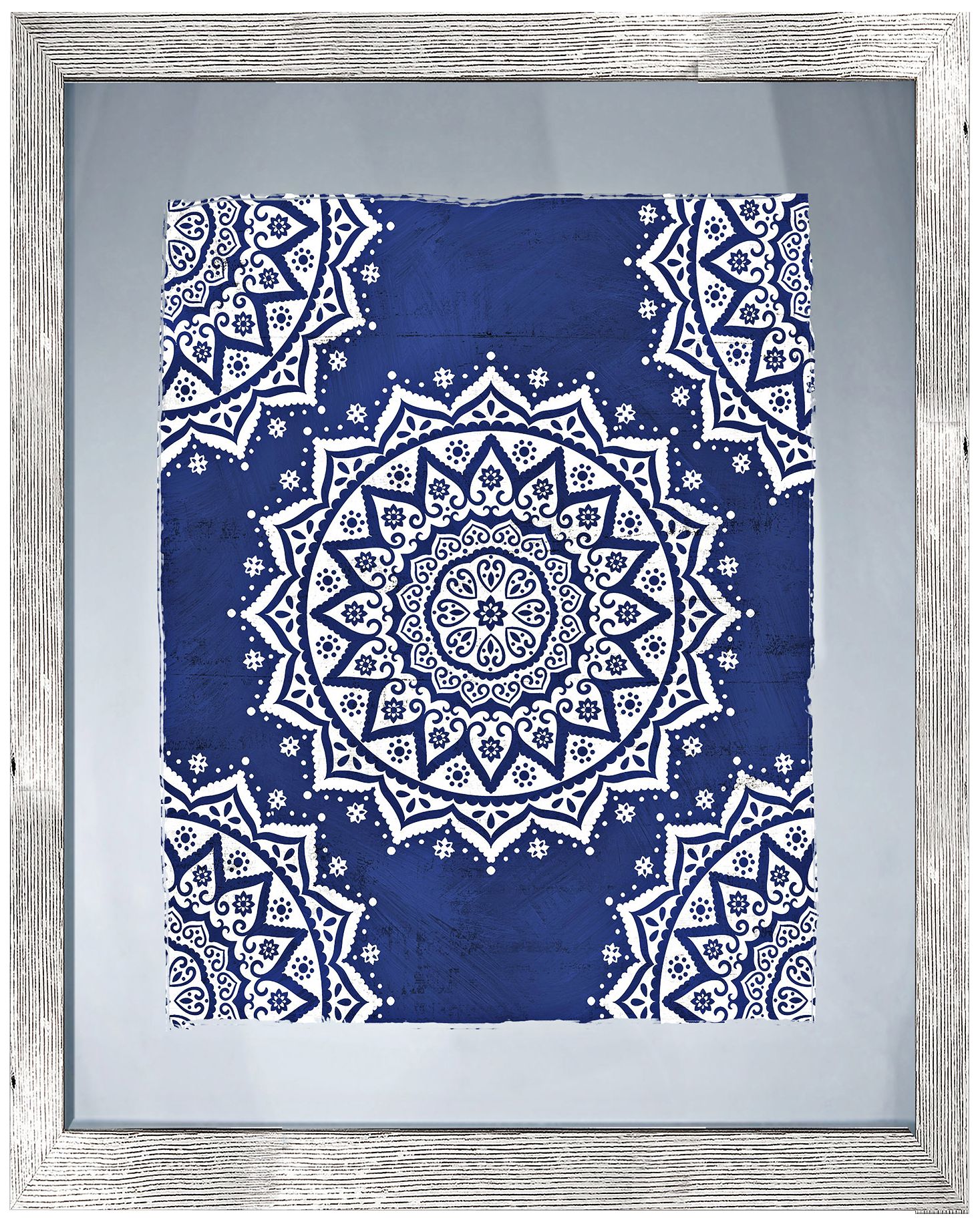 Boho Pattern II 26" High Framed Giclee Wall Art