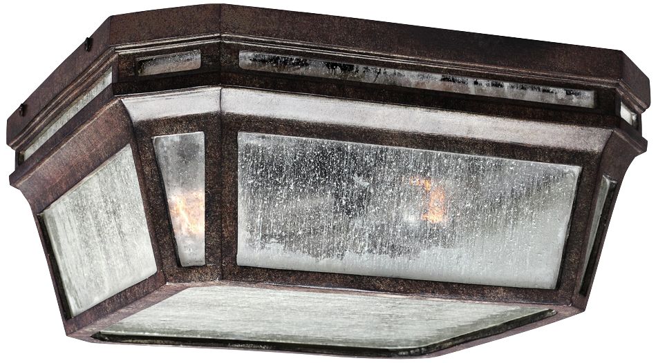 Feiss Londontowne 11 3/4"H Chestnut Outdoor Ceiling Light