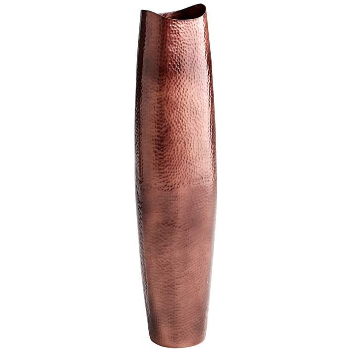 Tuscany Large 39 High Antique Copper Floor Vase 8p184 Lamps Plus